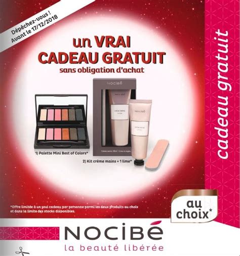 nocibé rdv gratuit.